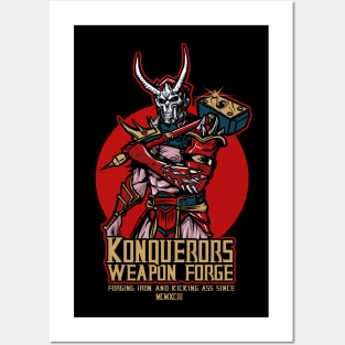 Konquerors Weapon Forge Posters and Art